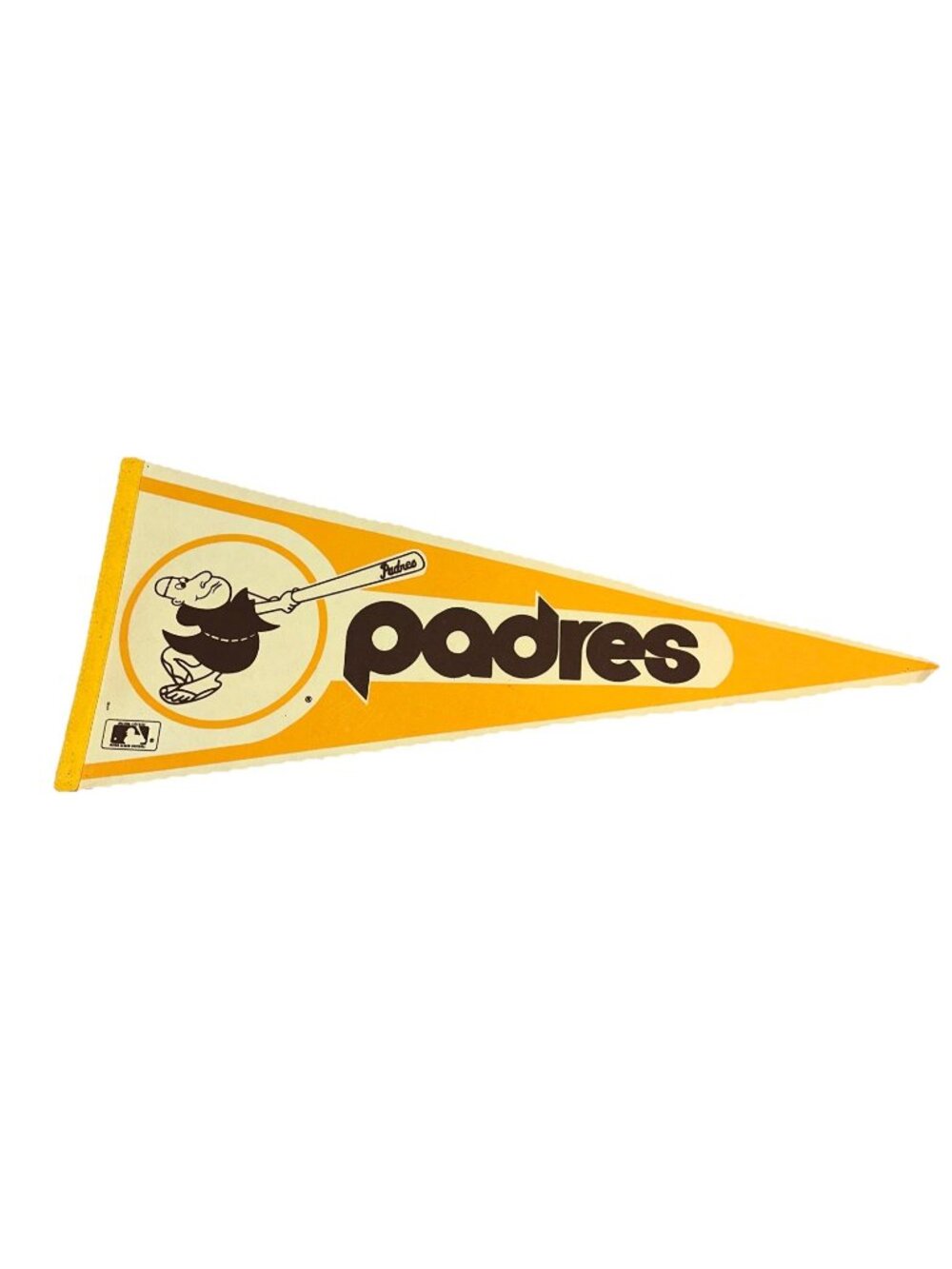 San Diego Padres Retro Swinging Friar Pennant Retro Vintage 1980’s MLB 30”